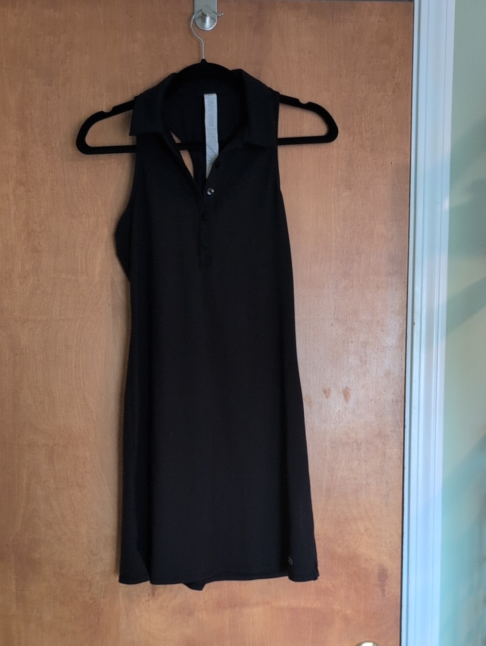 ALO Yoga Black Tennis Dress